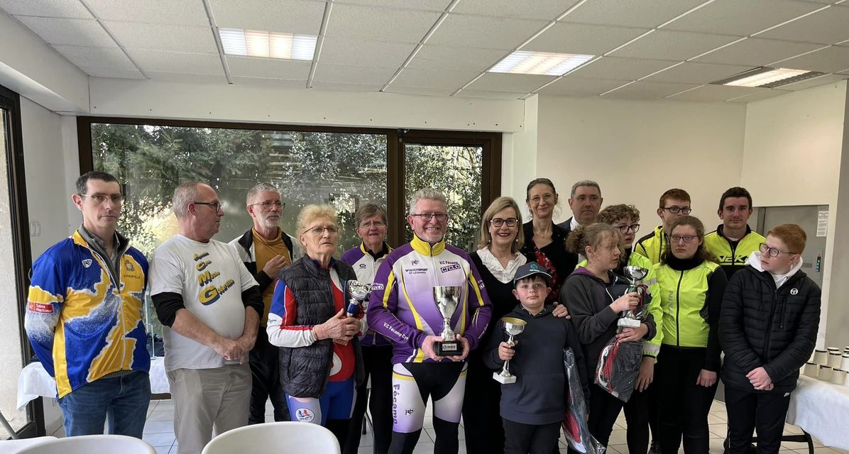 Remise des prix du brevet printanier de l&rsquo;association cyclo marche godervillaise