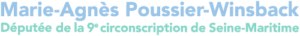 Marie-Agnès Poussier Winsback - Députée de la 9ème circonscription de Seine-Maritime