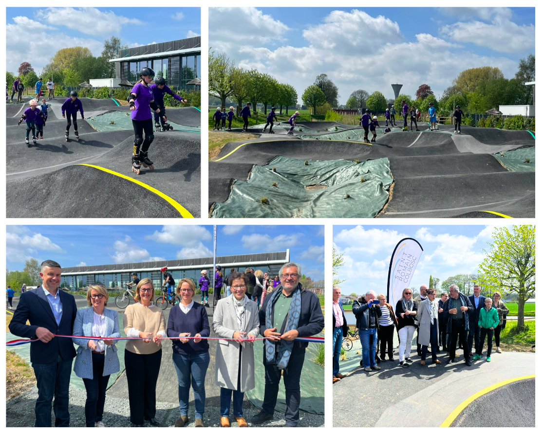 Inauguration de la piste Pumptrack de Saint-Romain-de-Colbosc
