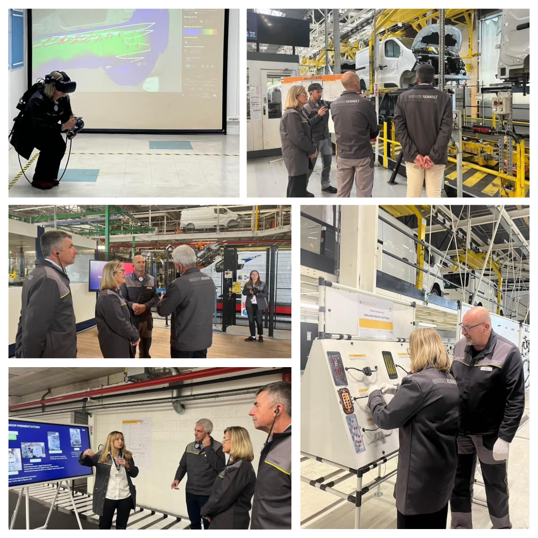 Visite de l&rsquo;usine Renault Sandouville