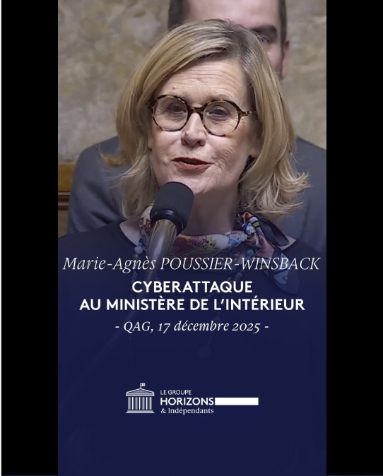 Question au Gouvernement sur la cyberattaque ayant touché le ministère de l’Intérieur