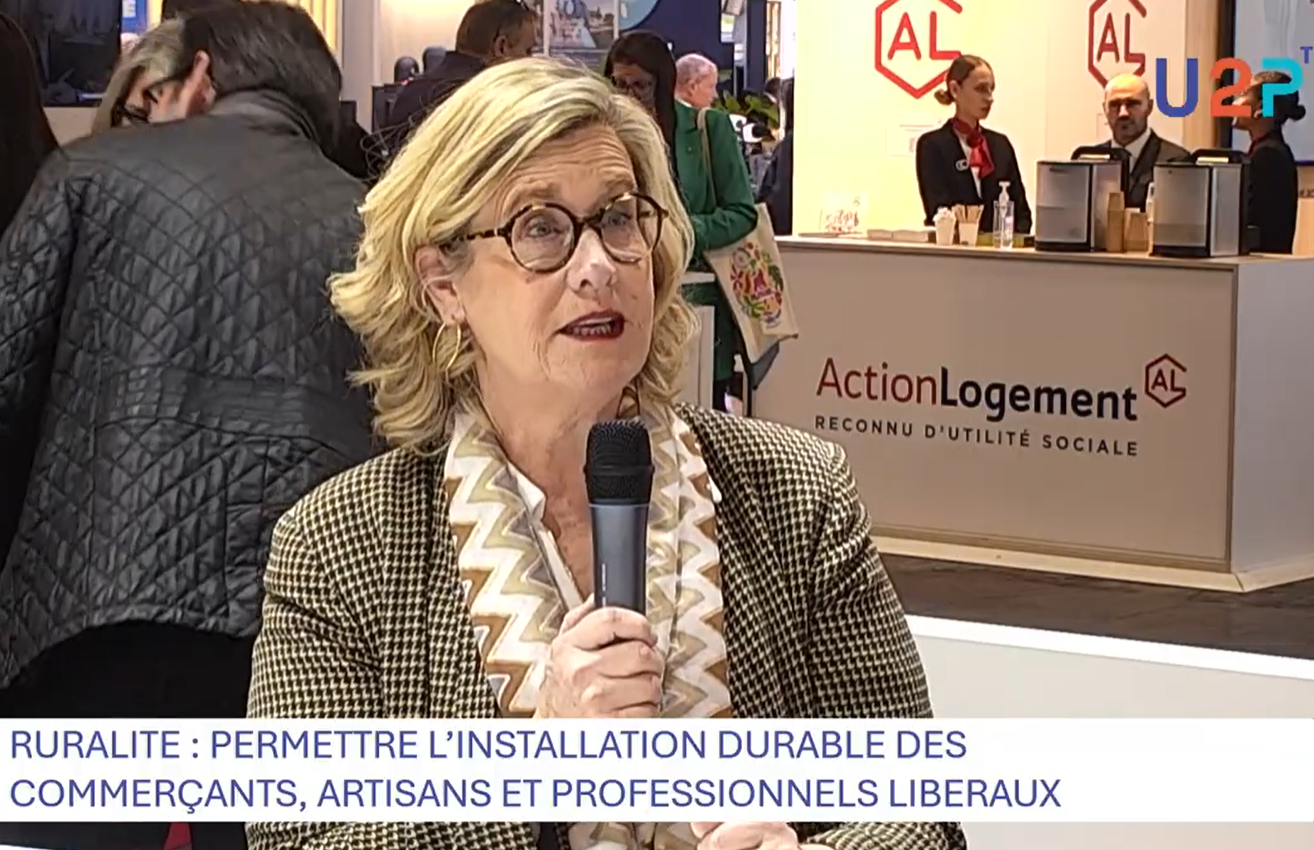 Participation à la table ronde de l&rsquo;U2P lors du Salon des Maires 2025