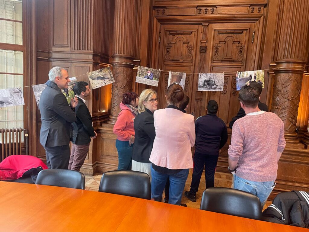 Visite exposition photographique ITEP Froberville