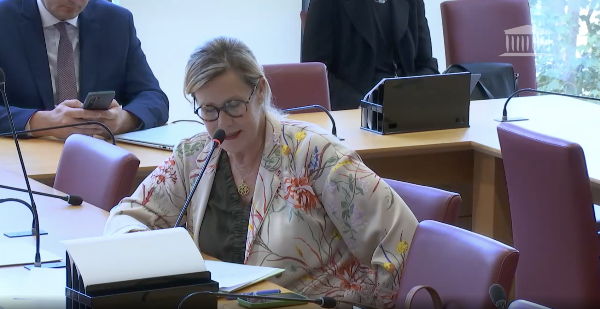 Audition en Commission spéciale pour le projet de loi résilience (cybersécurité) : Anne Le Henanff, ministre déléguée chargée de l’Intelligence artificielle et du numérique